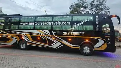 SMS Tours and Travels   Bus-Front Image