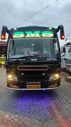 SMS Tours and Travels   Bus-Front Image