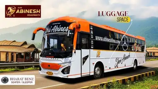 Shri Abinesh Roadways Bus-Front Image