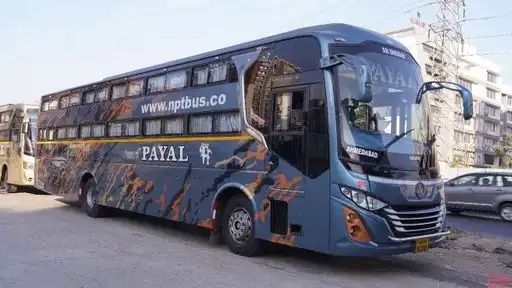 New Payal Travels Bus-Front Image
