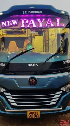 New Payal Travels Bus-Front Image