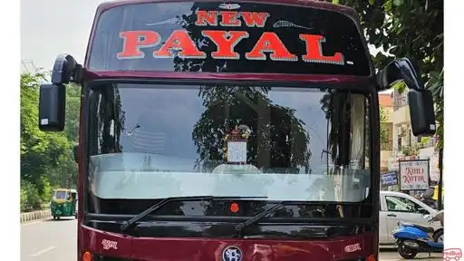 New Payal Travels Bus-Front Image