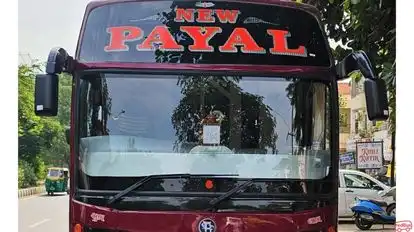 New Payal Travels Bus-Front Image