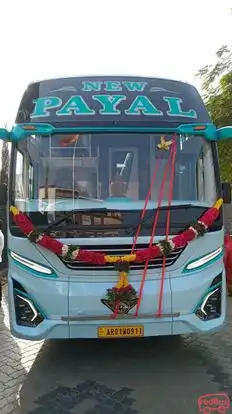 New Payal Travels Bus-Front Image