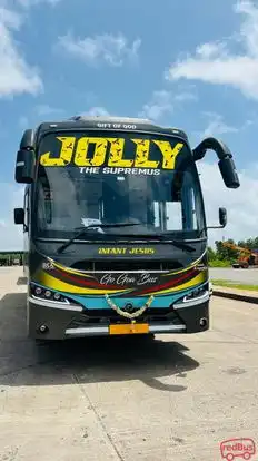 Jolly Tours and Travels Bus-Front Image