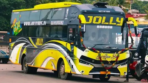 Jolly Tours and Travels Bus-Front Image