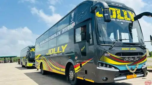 Jolly Tours and Travels Bus-Front Image