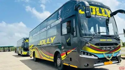 Jolly Tours and Travels Bus-Front Image