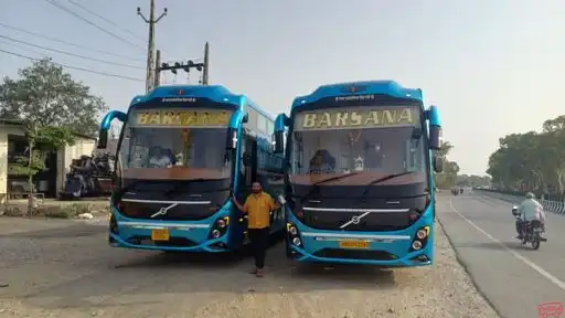 Barsana Travels Bus-Front Image