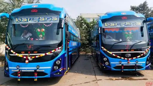 Barsana Travels Bus-Front Image