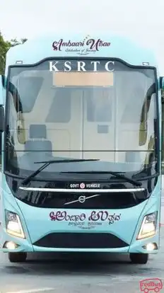 KSRTC (Karnataka) Bus-Front Image