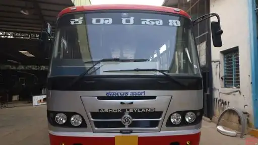 KSRTC (Karnataka) Bus-Front Image