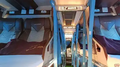 Saraswathi Travels Bus-Seats layout Image