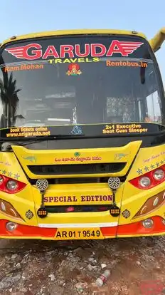 Garuda Travels Bus-Front Image