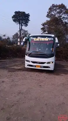 New Himalaya Travels Bus-Front Image