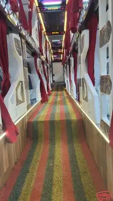 Asha Travels Bus-Seats layout Image