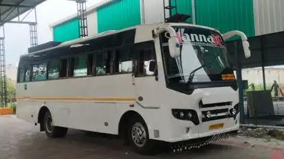 Hannah Travels  Bus-Side Image