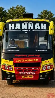 Hannah Travels  Bus-Front Image