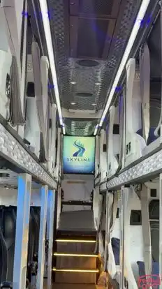 SKYLINE Roadways Bus-Seats layout Image