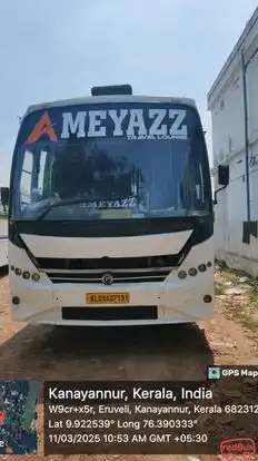 Ameyazz Travel lounge Bus-Front Image
