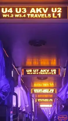 AKV VASANTHA TRAVELS Bus-Seats layout Image
