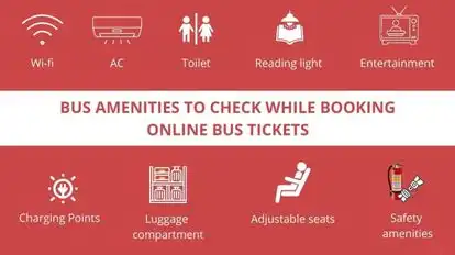 Vacation Express Bus-Amenities Image