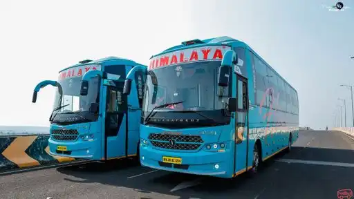 Himalaya Travels Bus-Front Image