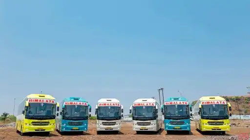 Himalaya Travels Bus-Front Image