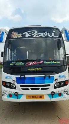 Pari Travels Bus-Front Image