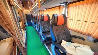 SRL Travels Bus-Seats layout Image