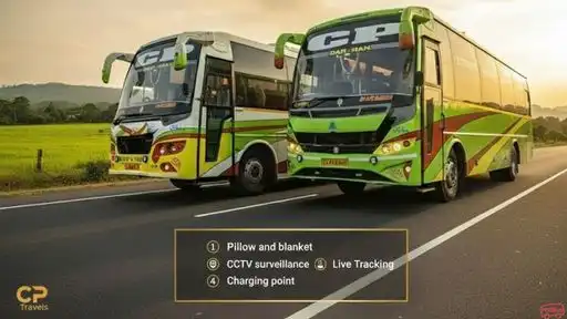 C.P Travels Bus-Front Image