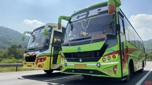 C.P Travels Bus-Front Image