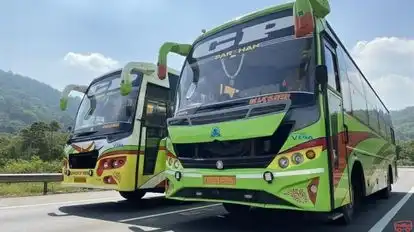 C.P Travels Bus-Front Image