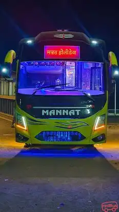 Mannat Holidays Bus-Front Image