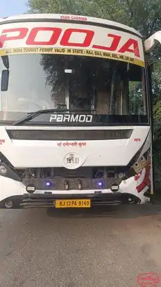Parmod Travels Bus-Front Image