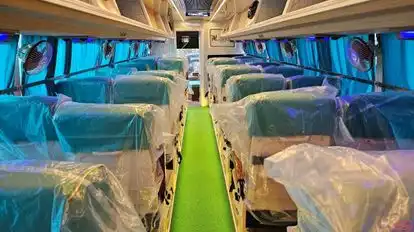 Palavi Tours and Travels  Bus-Seats layout Image
