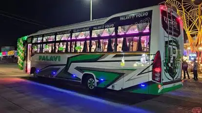 Palavi Tours and Travels  Bus-Side Image