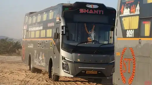 Shanti Travels Pvt Ltd Bus-Front Image