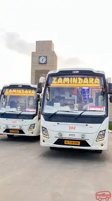 A ZAMINDARA TOURS TRAVELS Bus-Front Image