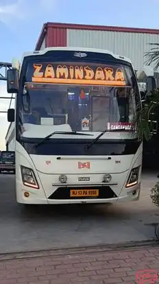 A ZAMINDARA TOURS TRAVELS Bus-Front Image