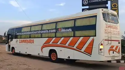 A ZAMINDARA TOURS TRAVELS Bus-Side Image