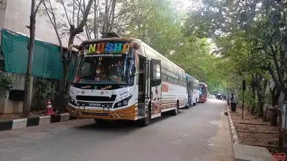 Anusha Travels Bus-Front Image