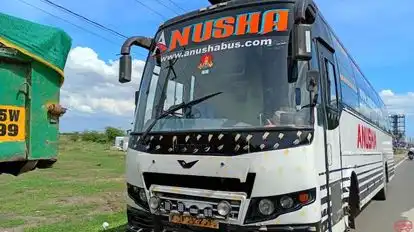 Anusha Travels Bus-Front Image