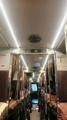 Anusha Travels Bus-Seats layout Image