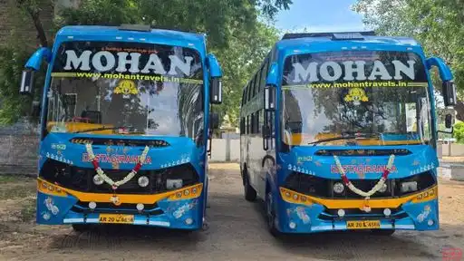 Mohan Travels  Bus-Front Image