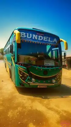 Bundela Travels Service Bus-Front Image