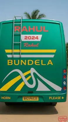 Bundela Travels Service Bus-Side Image