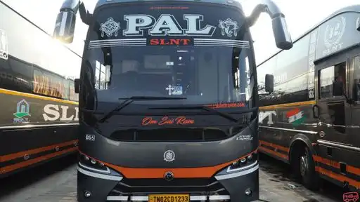 PALSLNT Travels Bus-Front Image