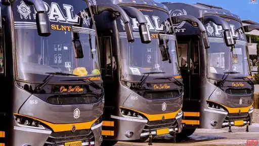 PALSLNT Travels Bus-Front Image