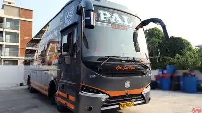 PALSLNT Travels Bus-Front Image